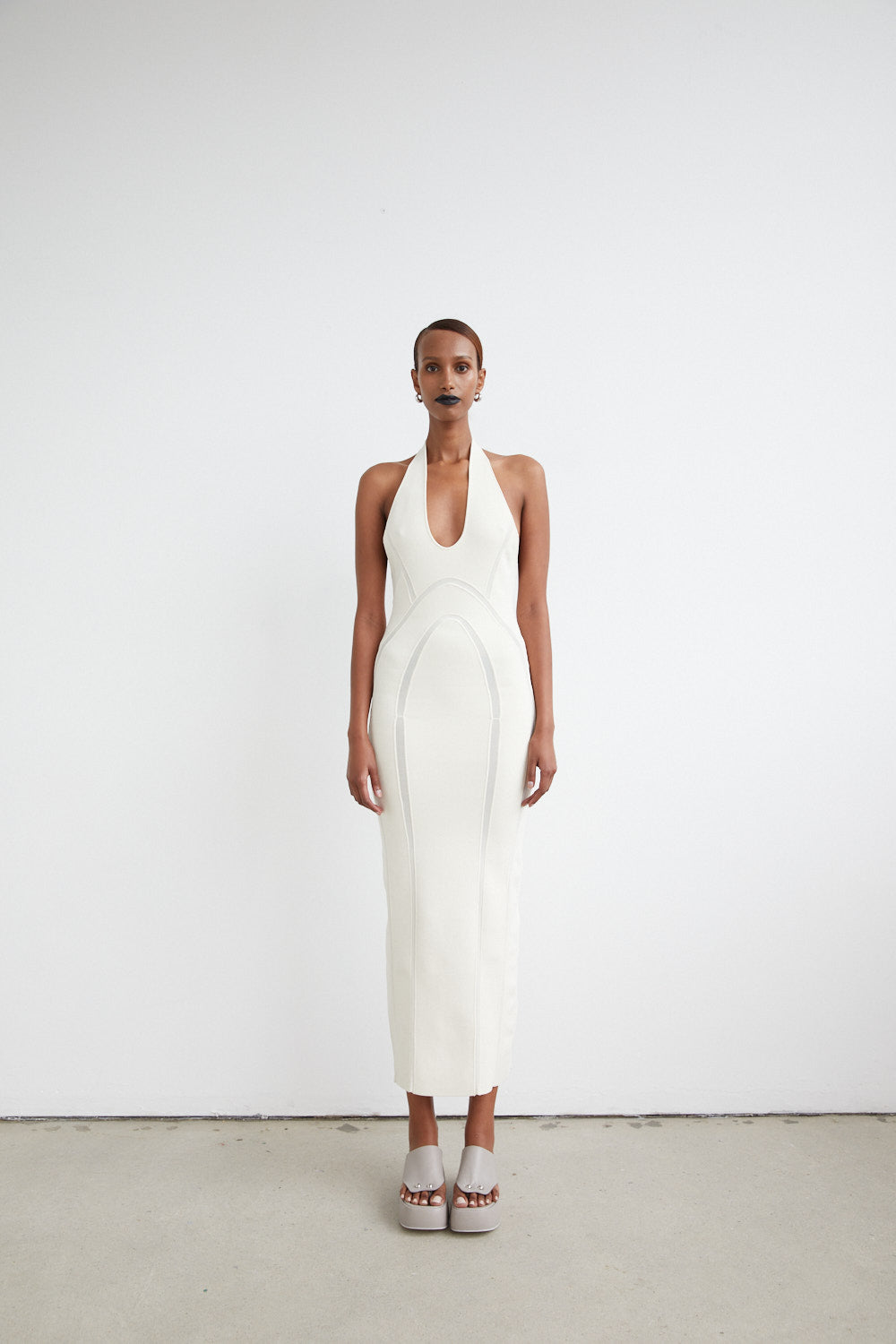 India Halter Dress