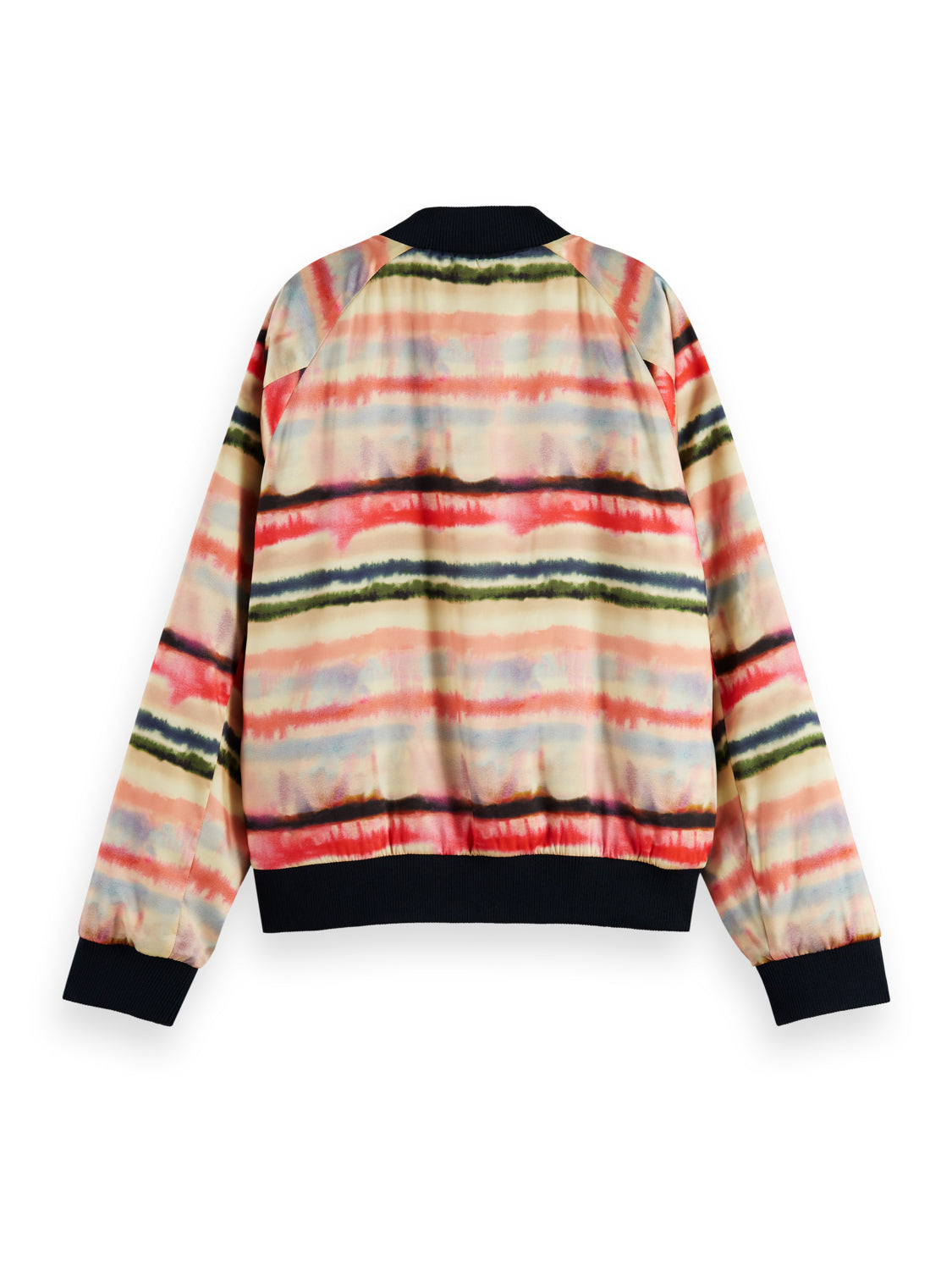Psychedelic Embroided Bomber Jacket