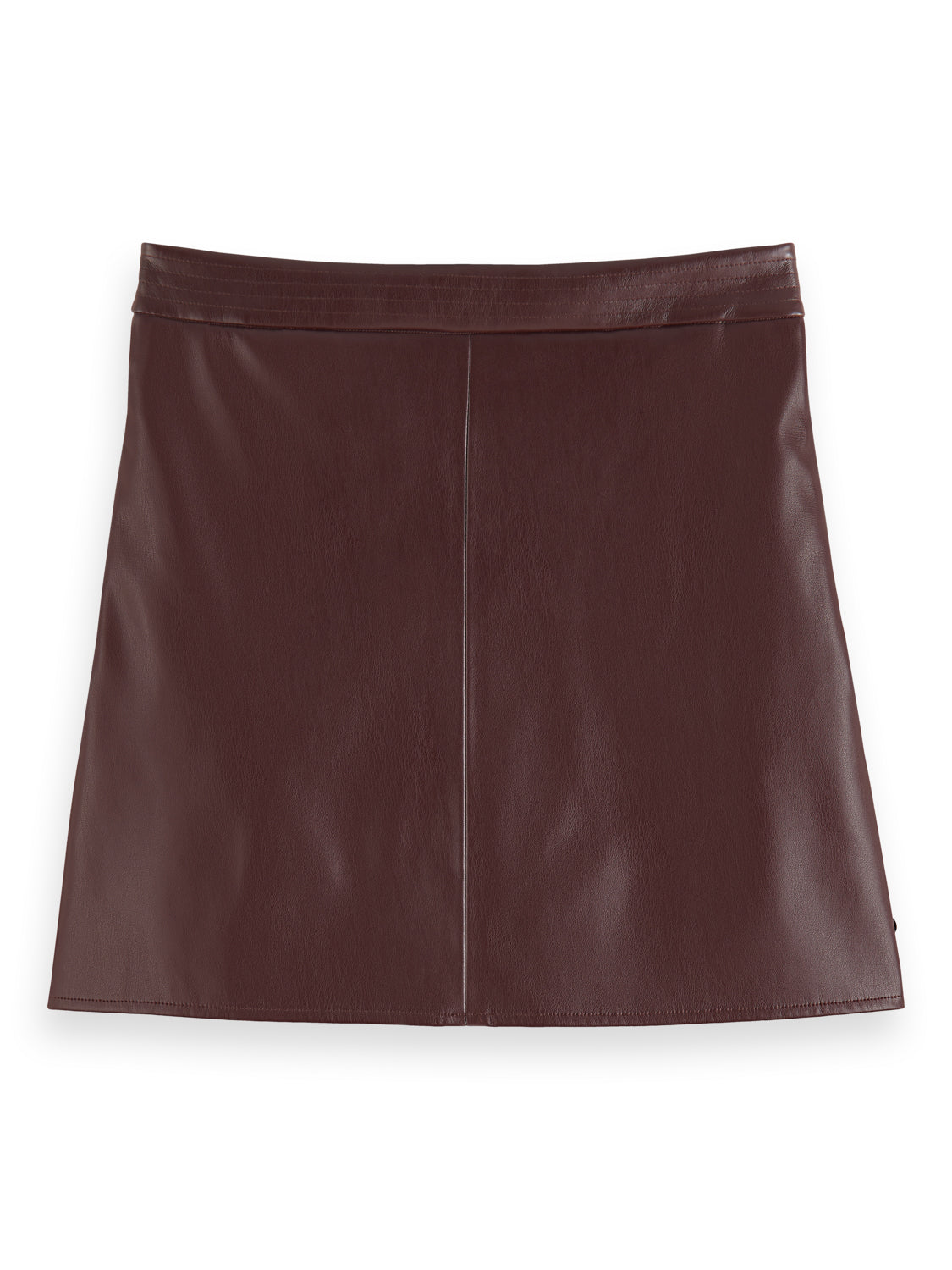 Faux Leather Mini Skirt