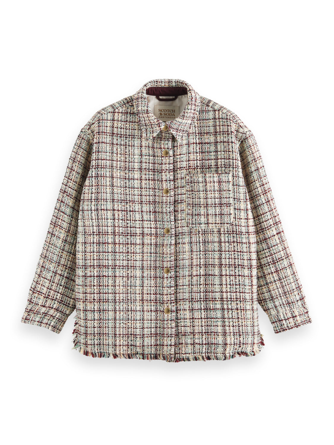 Tweed Shirt Jacket