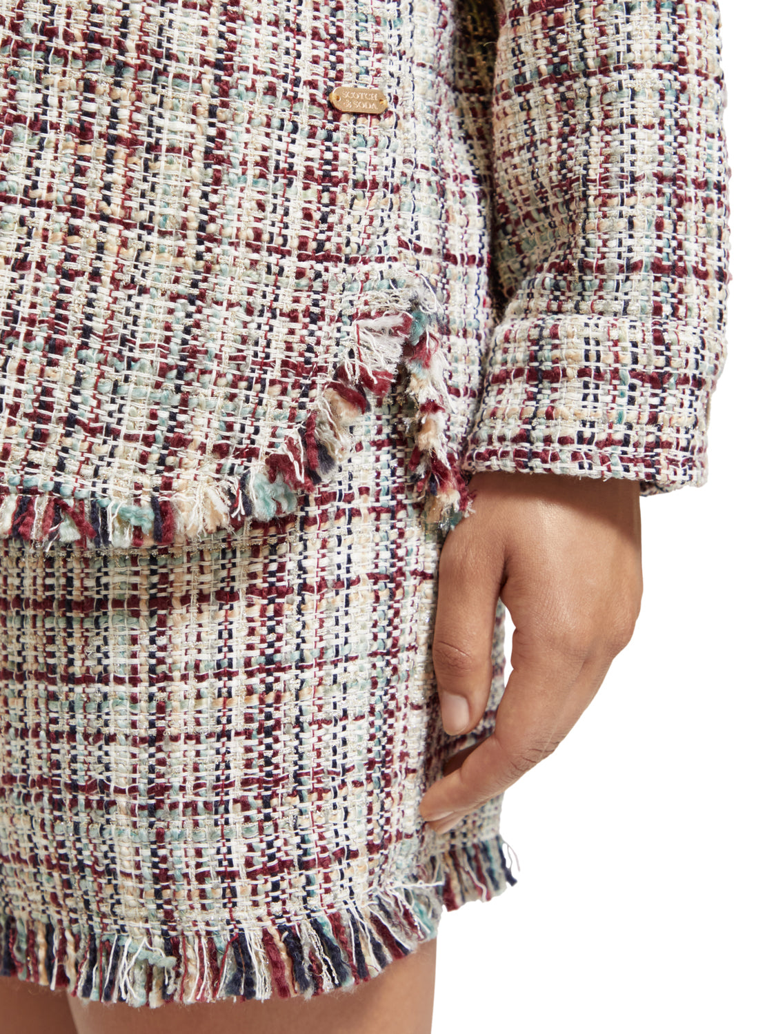 Tweed Shirt Jacket
