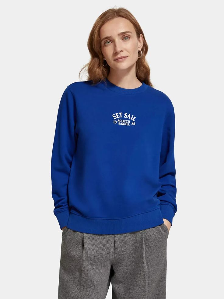 Graphic Crewneck Sweatshirt
