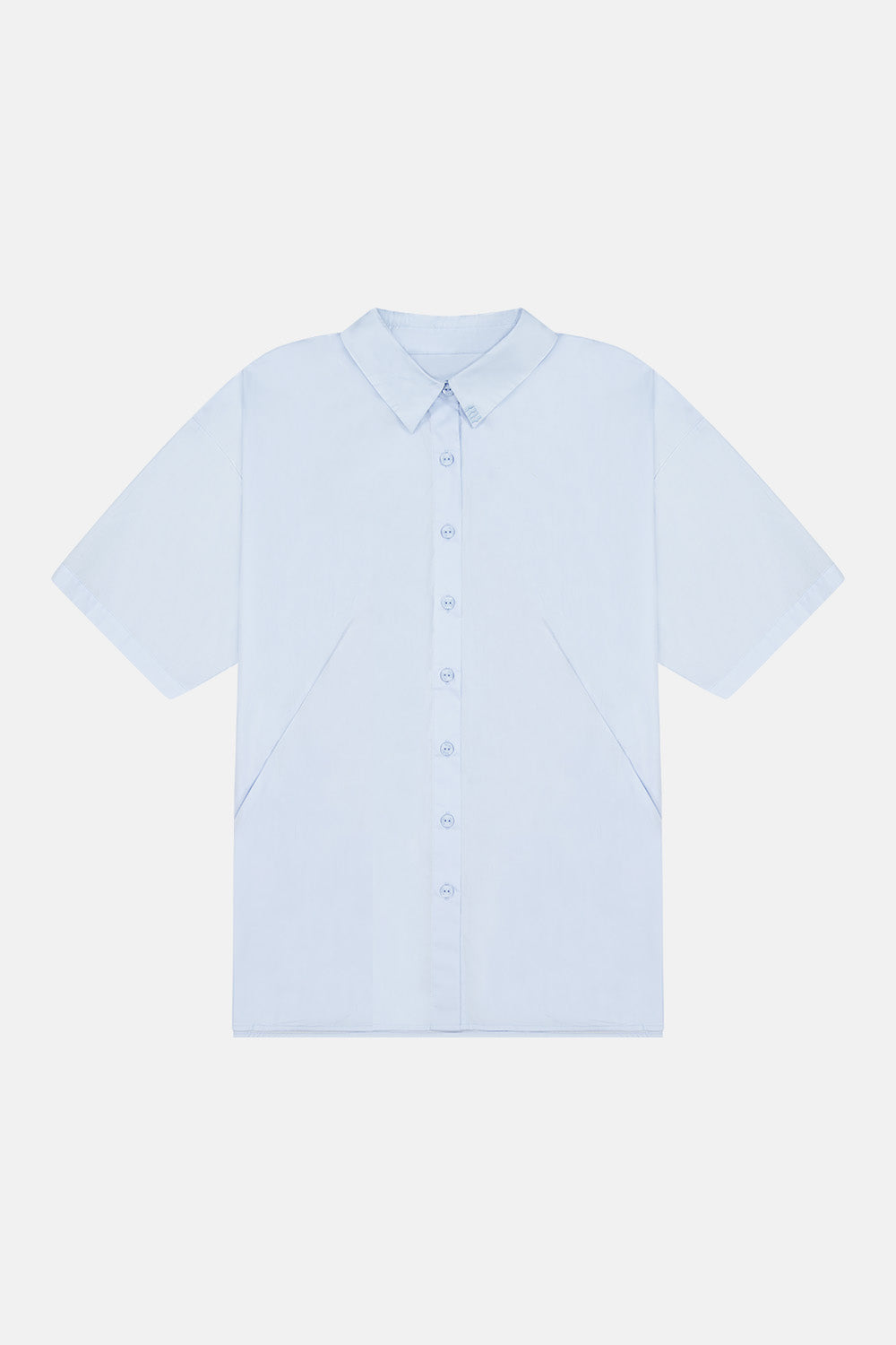 Leisure Shirt, Cotton Blue