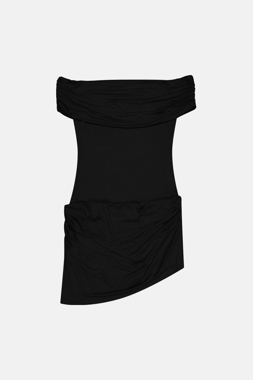 Off-The-Shoulder Dress, Black