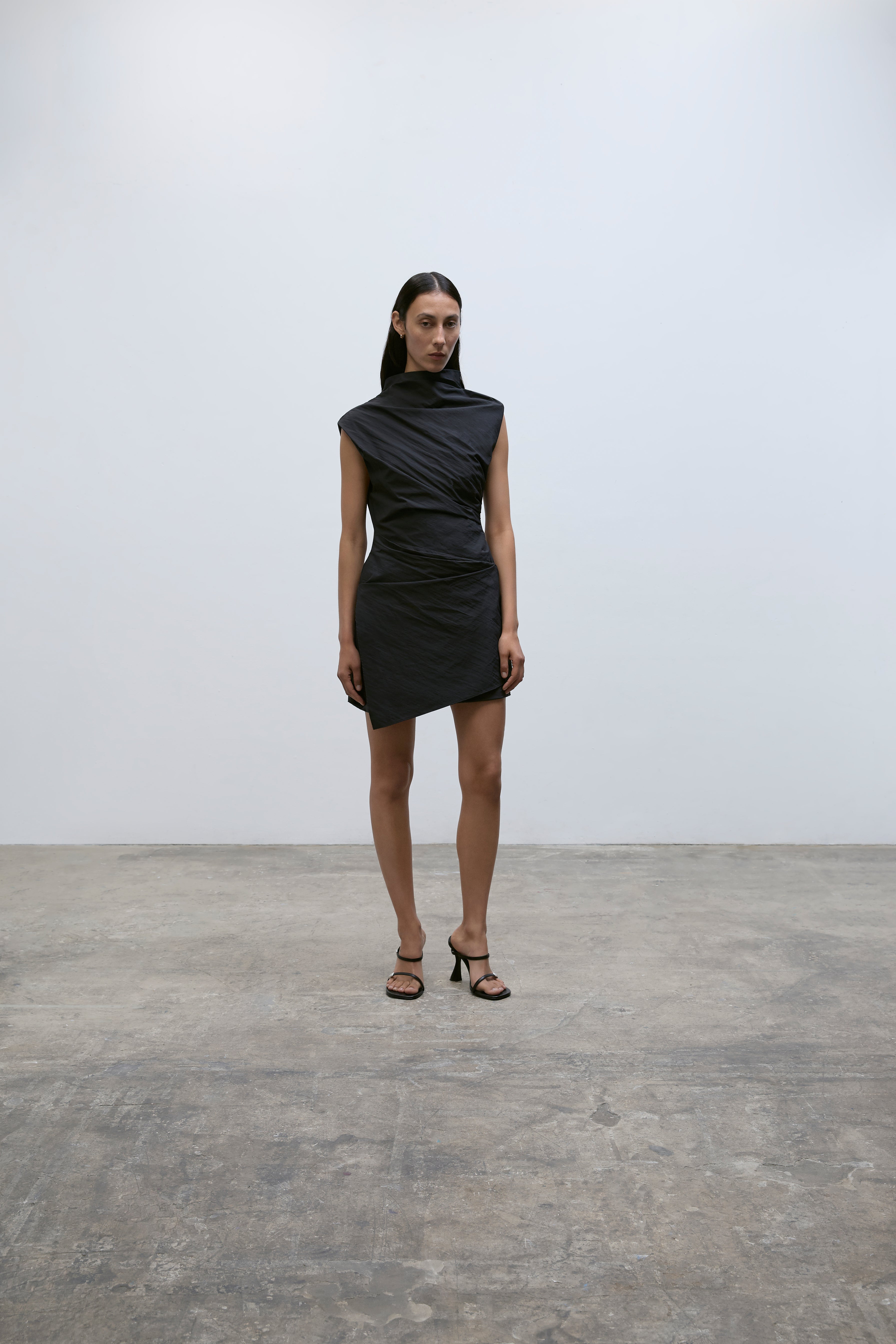 Serge Dress, Black