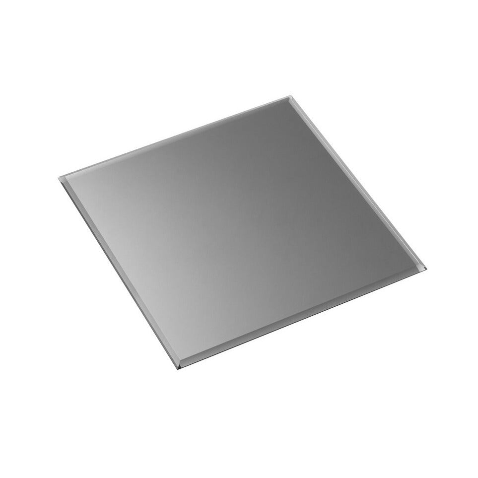 Smoked Glass Tray, Square