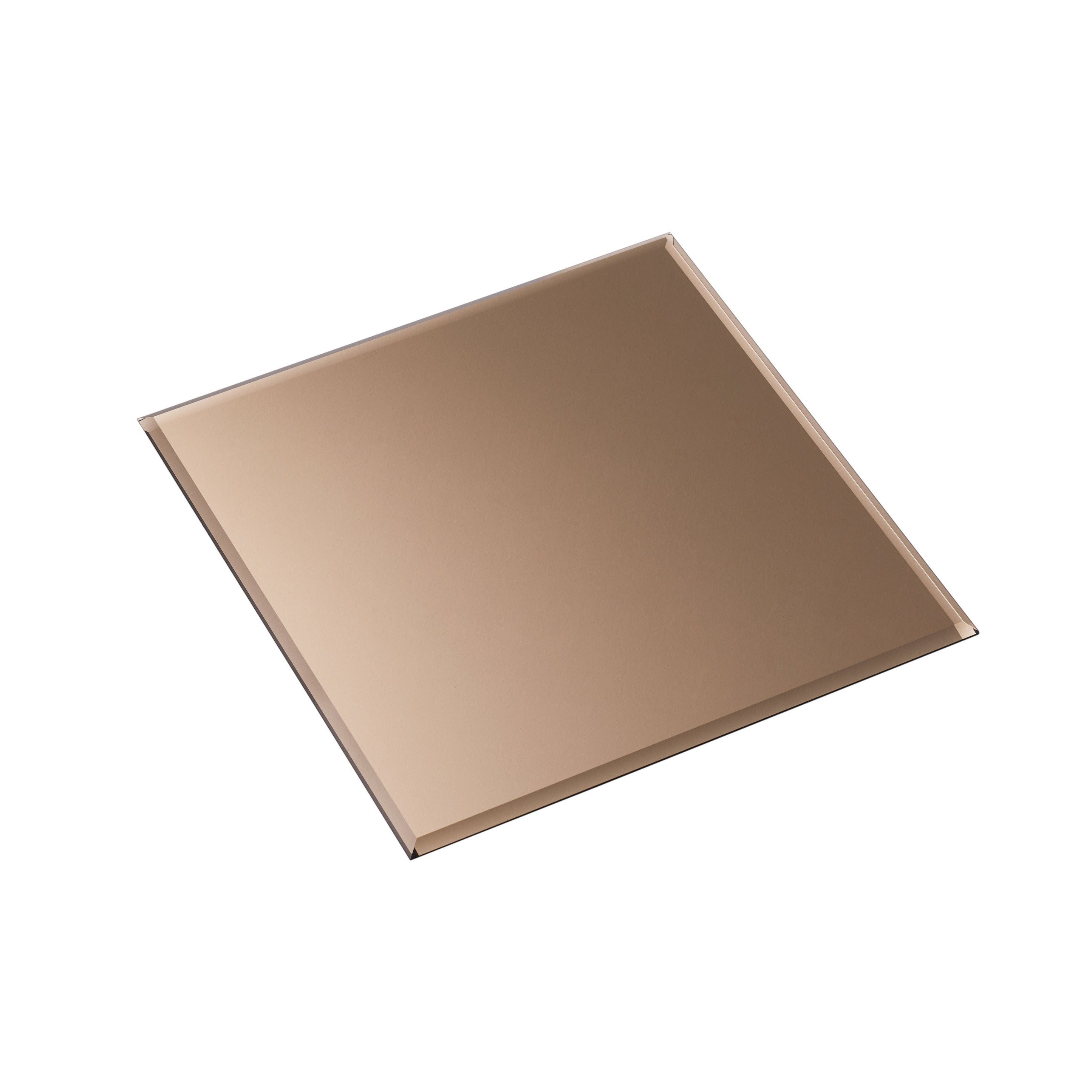 Smoked Glass Tray, Square