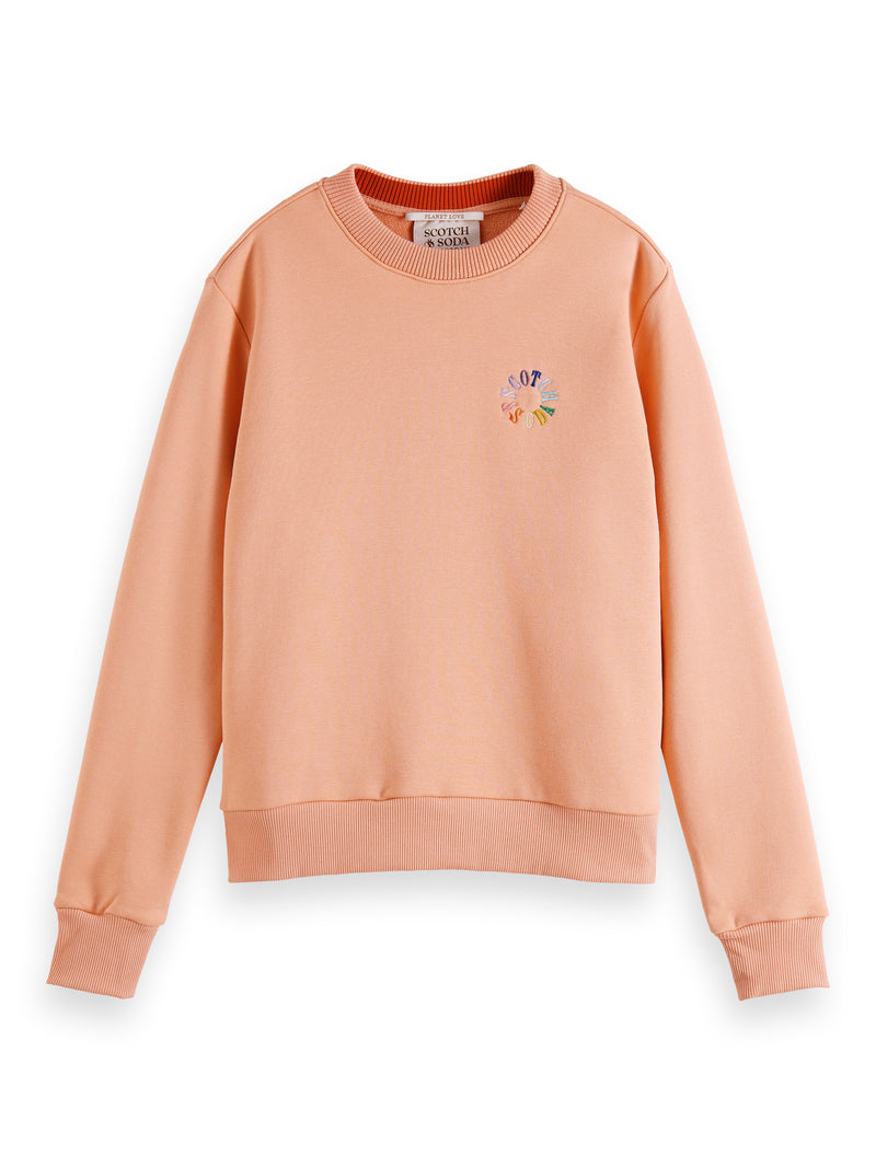 Peach Crewneck Sweater