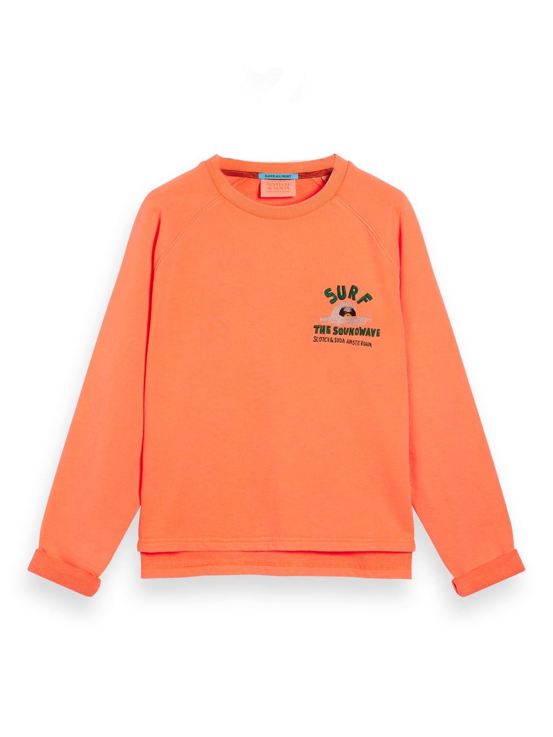 Neon Orange Sweatshirt