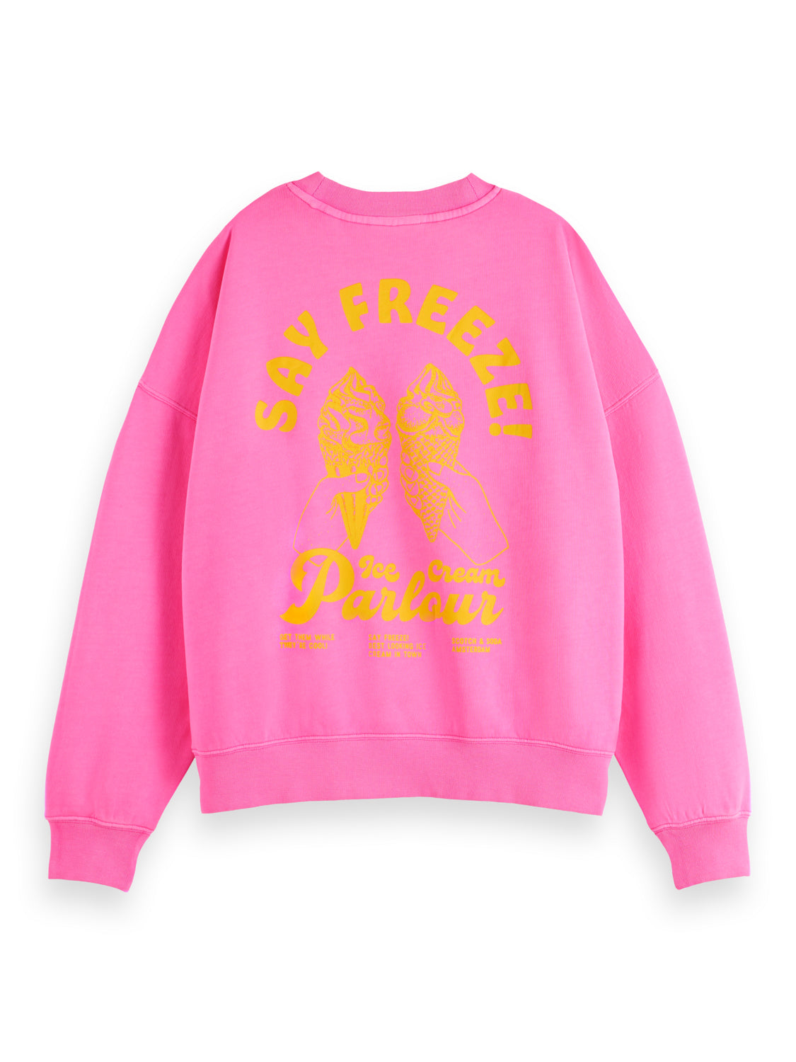 Boyfriend Fit Pink Sweatshirt