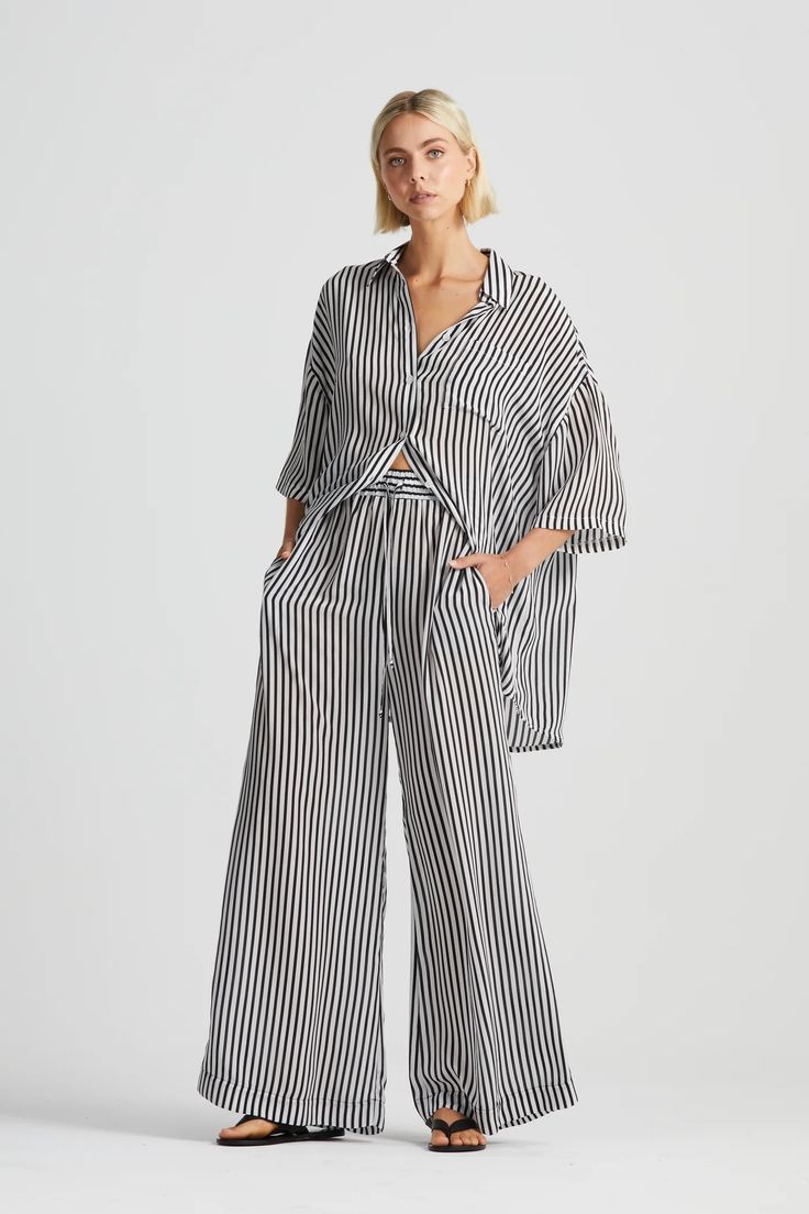 Relaxed Short Sleeve Silk Shirt