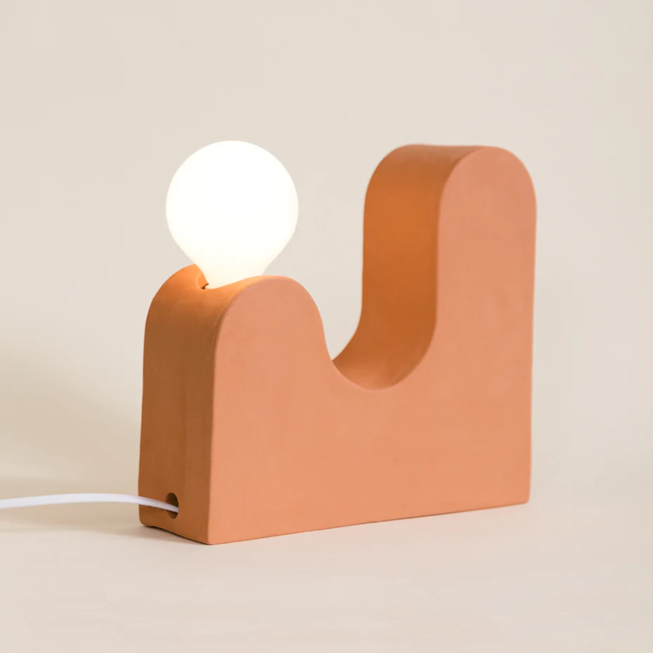 Little Hills Table Lamp, Terracotta